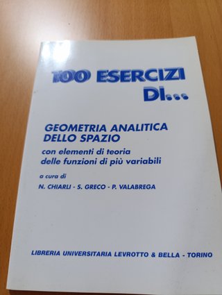 Lotto 6 libri Geometria e Algebra Lineare Chiarli