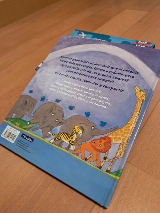 Libro infantil Elmer y el arco iris