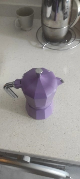 Cafetera Italiana Risoli Vintage Morada