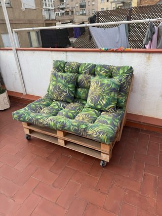 Sofá de Palets para Terraza