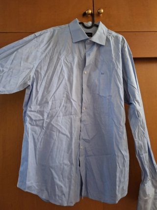Camisa azul Pedro del Hierro 100% Algodón