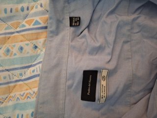 Camisa azul Pedro del Hierro 100% Algodón