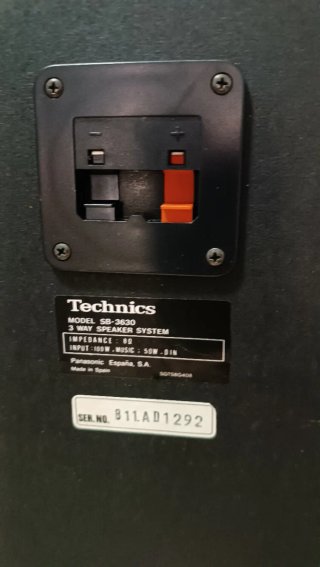 Technics SB-3630 Altavoces de 3 vías