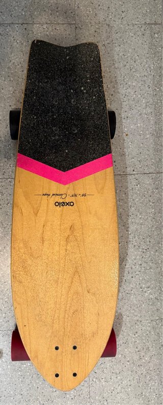 Longboard Oxelo 28.5 x 9.5 shape clásico