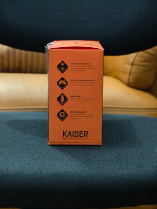 Mando Gaming Krom Kaiser con Cable
