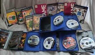 Consola PlayStation 2 com 19 Jogos