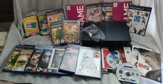 Consola PlayStation 2 com 19 Jogos