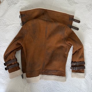 Abrigo Zara forrado de borreguito