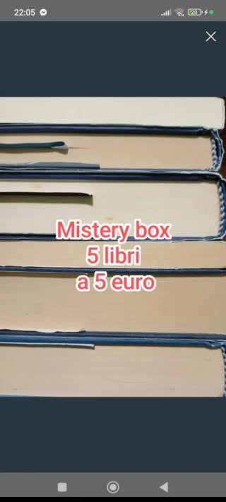 Mistery box Narrativa 5 libri