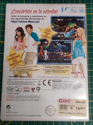 High School Musical: ¡Canta con ellos! (Wii)