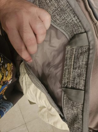 Maleta para portátil gris