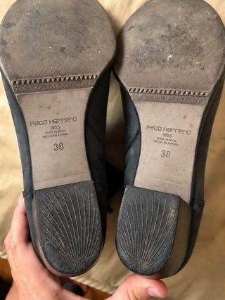 Botines Paco Herrero Negros Talla 38