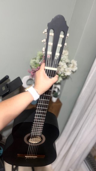 Guitarra Navarra Clásica Negra