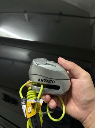 Candado de disco Artago para moto