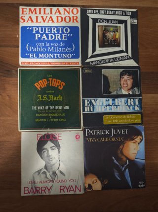 Lote 28 Vinili Singolo 7 Pop Rock