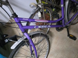 Bicicleta Orbea Urbana Morada