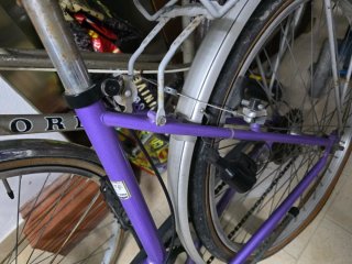 Bicicleta Orbea Urbana Morada