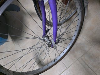 Bicicleta Orbea Urbana Morada