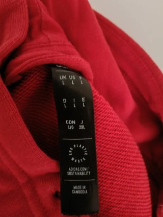 Chaqueta Adidas Manchester United Roja