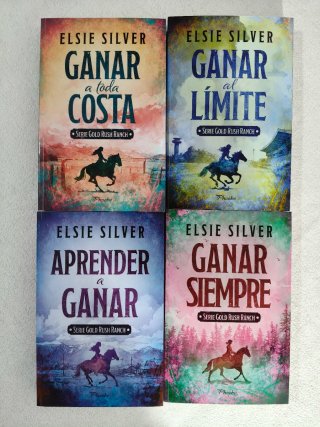 Lote 4 Libros Elsie Silver Serie Gold Rush Ranch