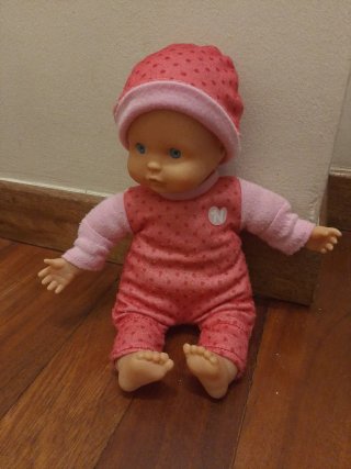 Muñeco Nenuco con conjunto rosa