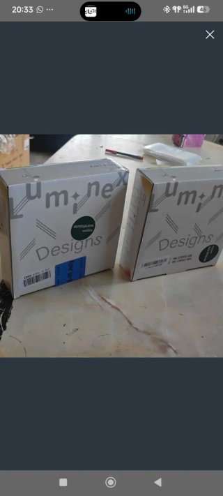 2 Lámparas LED Recargables LuminexDesigns