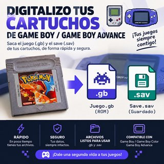 Copia de seguridad de partidas Game Boy / GBA