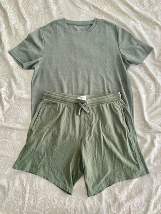 Conjunto Pijama Verde Primark Talla M