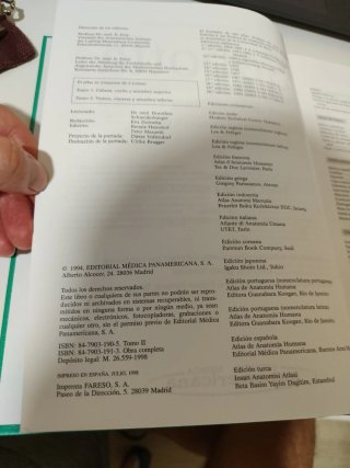 Atlas de anatomía humana Tronco, vísceras y mie...