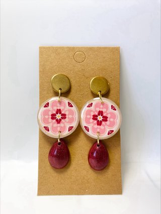 Pendientes artesanales Mediterráneos