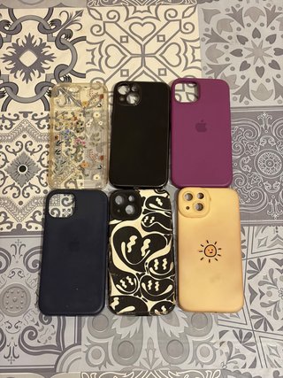 Lote de 6 Fundas para iPhone 13