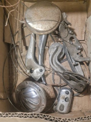 Vespa 125 L 1964  completa desmontada