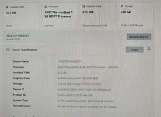 PC Completo AMD 6 Núcleos + Monitor + Carrito