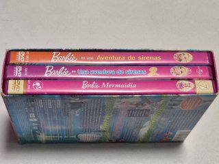 Pack 3 DVD Barbie: Aventuras de Sirenas