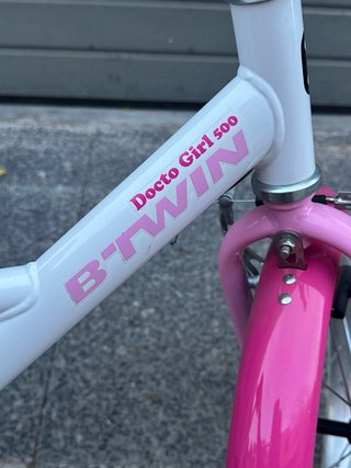 Bicicleta niña B'Twin 16 rosa