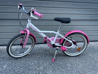 Bicicleta niña B'Twin 16 rosa