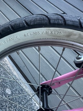 Bicicleta niña B'Twin 16 rosa