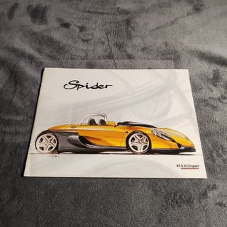 Catálogo Renault Spider 1996 Original