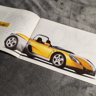 Catálogo Renault Spider 1996 Original