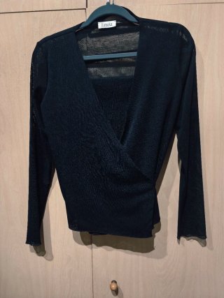 Camicia Xanaka nera con top e camicia