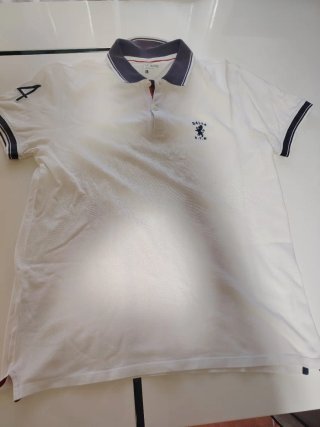 Polo Salsa Jeans Branco Tamanho L