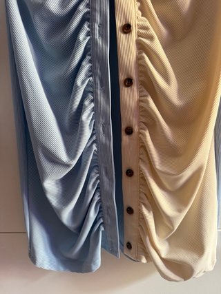 Abito SHEIN bicolore blu e beige