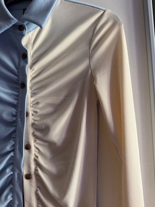 Abito SHEIN bicolore blu e beige