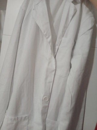 Cappotto da laboratorio bianco