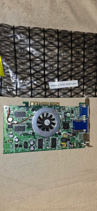 Tarjeta Gráfica Nvidia GeForce4 Ti4200 AGP