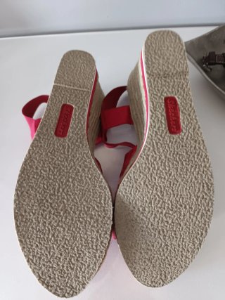 Sandali Skechers Rossi Taglia 41