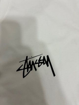 Maglietta Stussy con dadi rosa XL