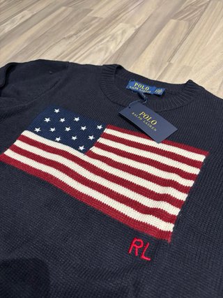 Polo Ralph Lauren Bandera USA Taglia S