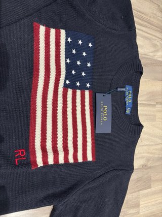 Polo Ralph Lauren Bandera USA Taglia S