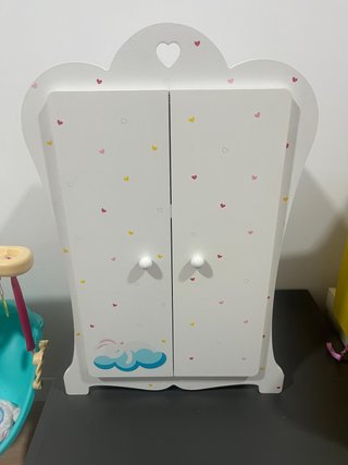 Armario de madera para muñecas 42cm
